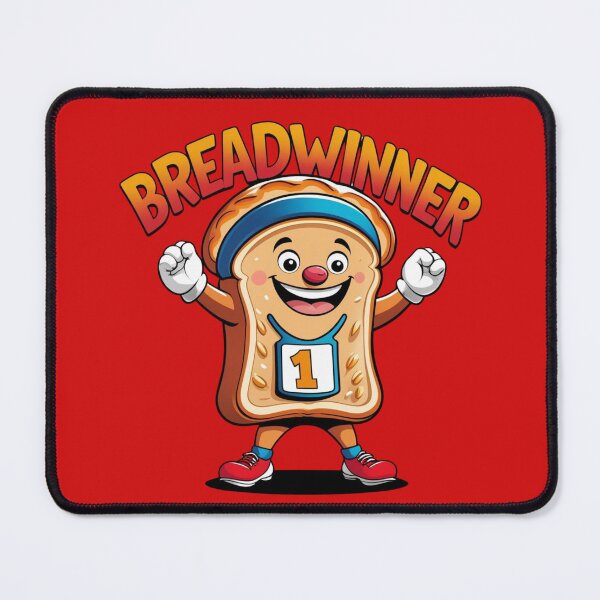 Item preview, Breadwinner — Funny Bread Pun for Winners and Hustlers designed and sold by jelonkaa.