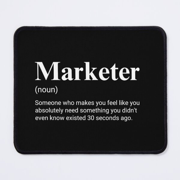 Item preview, Marketing Manager And Marketing Specialist Funny Marketer Definition designed and sold by CuteLovelyDesigns.