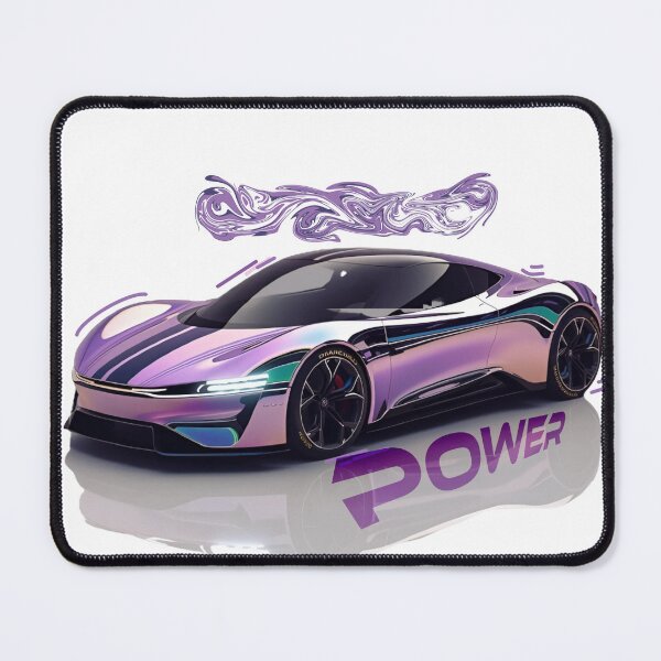 Item preview, Purple Futuristic Sports Car designed and sold by Gabrielasmar Automotive art.
