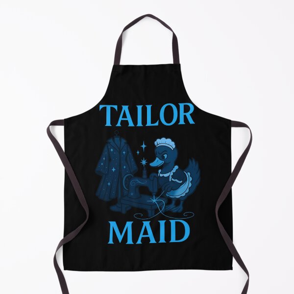 Item preview, Tailor Maid – Funny Duck Sewing Pun Design designed and sold by TeeTimeTreasure.
