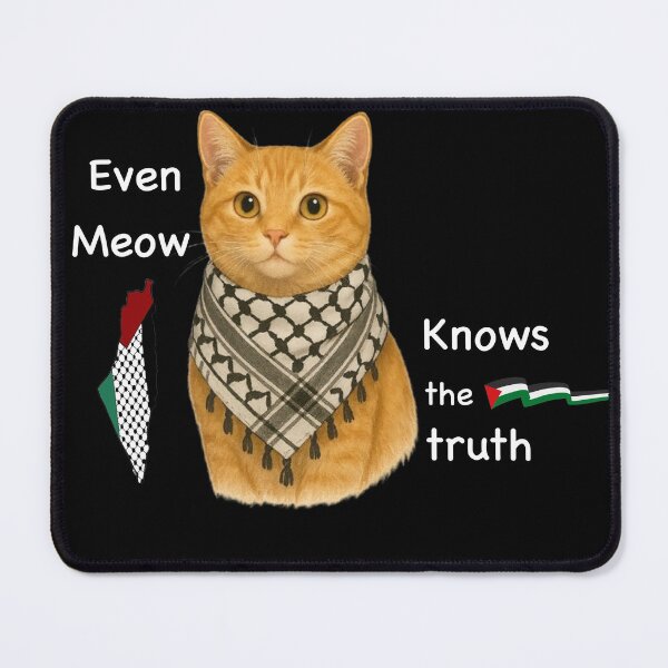 Item preview,  Palestine cat kofya scarf designed and sold by Freedom fighters.