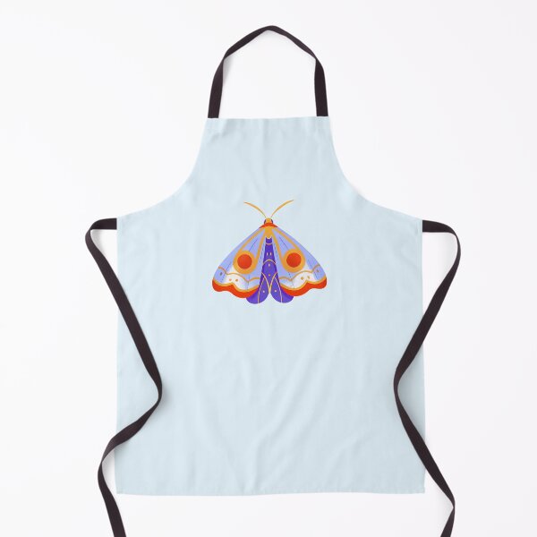 Item preview, Retro Geometric Moth in Purple and Gold designed and sold by enly shop.