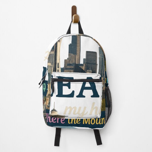Item preview, Seattle My Hometown – Where the Mountains Meet the Sea designed and sold by kiwiossi53.