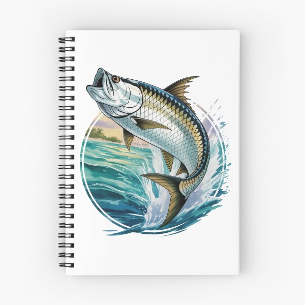 Item preview, Leaping Tarpon – Deep Sea Fishing and Inshore Adventure designed and sold by FusiTink.
