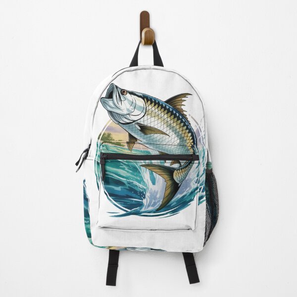 Item preview, Leaping Tarpon – Deep Sea Fishing and Inshore Adventure designed and sold by FusiTink.