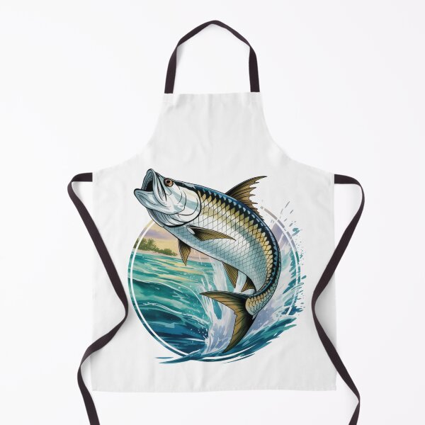 Item preview, Leaping Tarpon – Deep Sea Fishing and Inshore Adventure designed and sold by FusiTink.