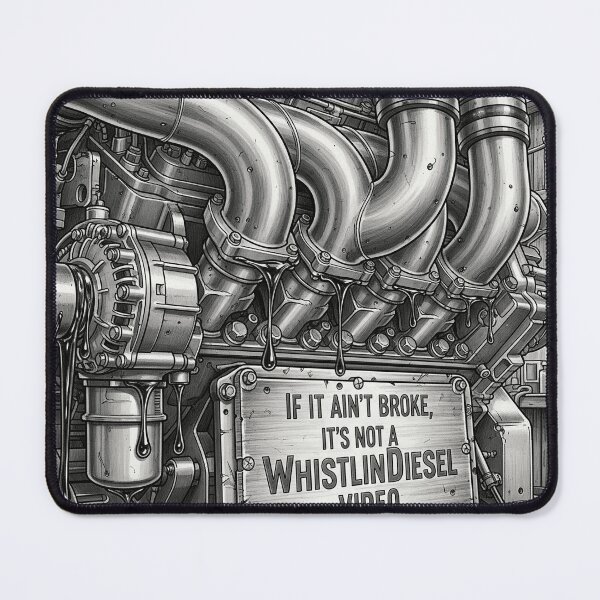 Item preview, etailed Diesel Engine Art | Mechanic Powerplant | If It Ain't Broke... designed and sold by NeuroPixels Design.