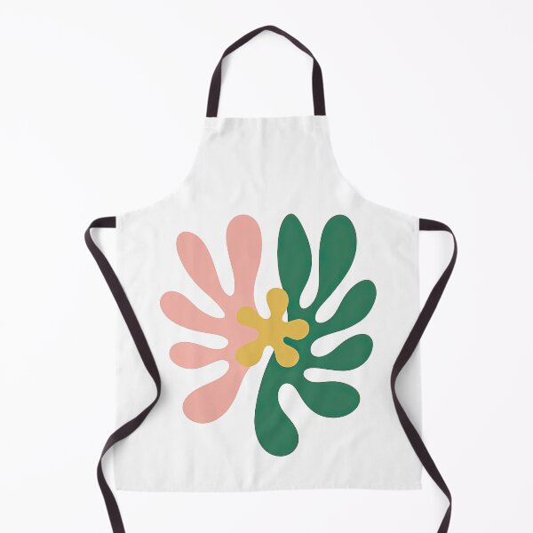 Artikelvorschau, Abstrakte moderne botanische Komposition in Pink, Grün und Gelb entworfen und verkauft von ArtfulWeave.