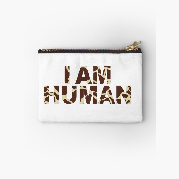 Item preview, I AM HUMAN – Giraffe Bold Statement Design  designed and sold by goodsunday28.