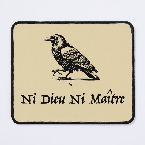 Item preview, Ni Deu Ni Maitre, No Gods No Masters designed and sold by Artcop's T-Shirt Emporium.
