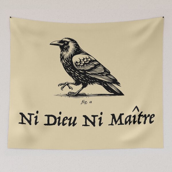 Item preview, Ni Deu Ni Maitre, No Gods No Masters designed and sold by Artcop's T-Shirt Emporium.