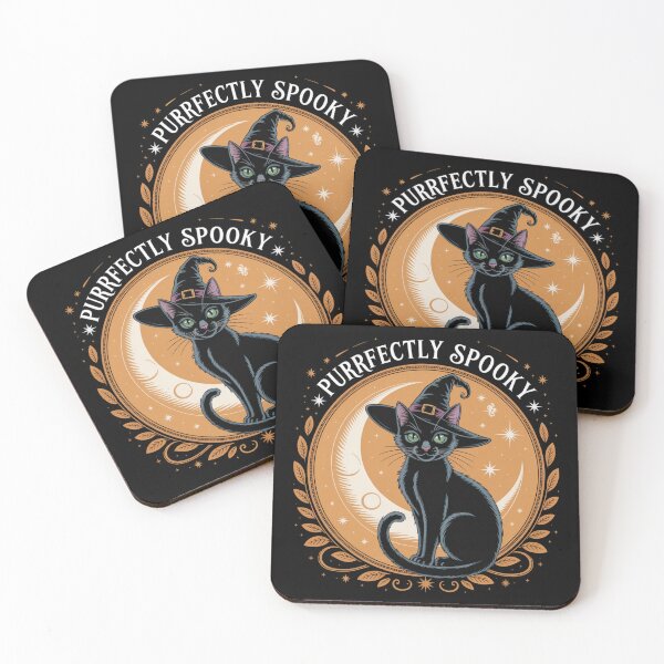Item preview, Purrfectly Spooky designed and sold by theartfulaspie.