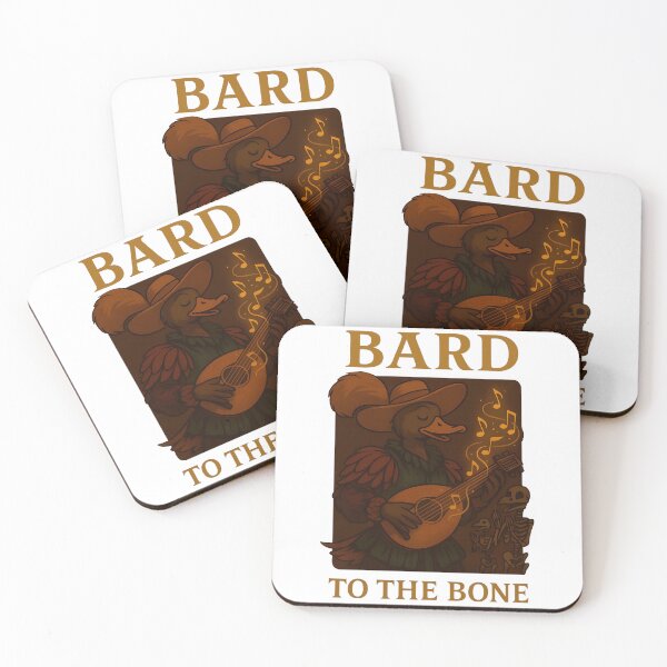 Item preview, Bard to the Bone – Funny Duck Bard Playing Music for Skeletons designed and sold by TeeTimeTreasure.