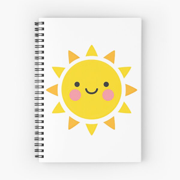 Item preview, Cute Happy Sun Character With Pink Cheeks designed and sold by ArtfulWeave.