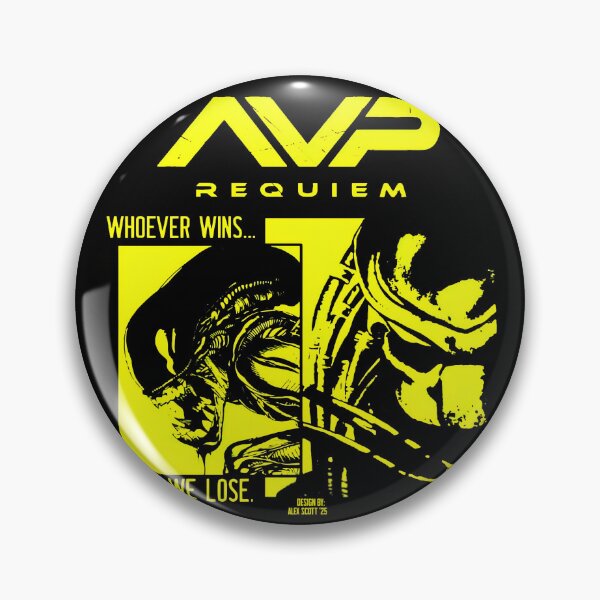 Item preview, AVP REQUIEM NEON PORTRAIT PRINT ALEX SCOTT designed and sold by Campbell0395.