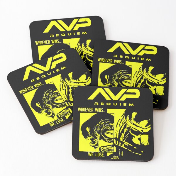 Item preview, AVP REQUIEM NEON PORTRAIT PRINT ALEX SCOTT designed and sold by Campbell0395.