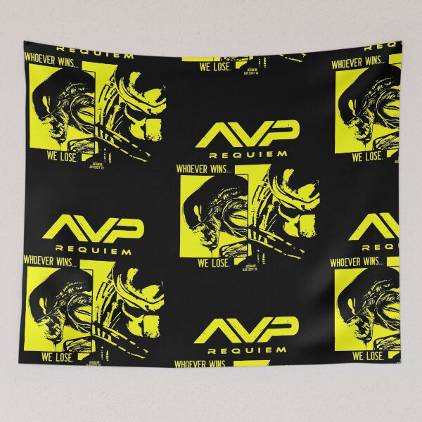 Item preview, AVP REQUIEM NEON PORTRAIT PRINT ALEX SCOTT designed and sold by Campbell0395.