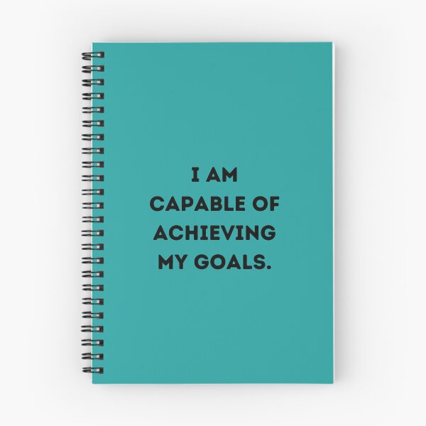 Item preview, I AM CAPABLE OF ACHIEVING MY GOALS designed and sold by Yourgain.