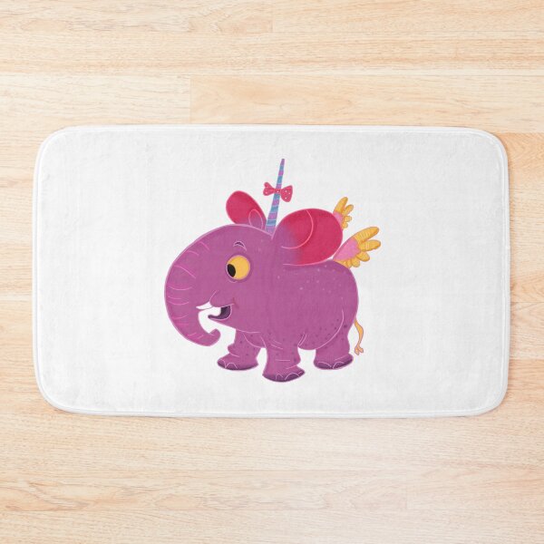 Item preview, Cute Elephant Sticker - sweet Elephant Unicorn designed and sold by Iqrapixels.