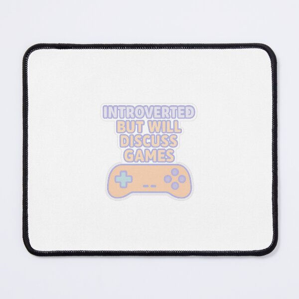 Item preview, Introverted But Will Discuss Games designed and sold by The Painted Topaz.