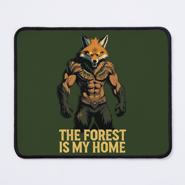 Item preview, Fierce Fox Warrior Survival Design - The Forest Is My Home designed and sold by SnoyTextil.