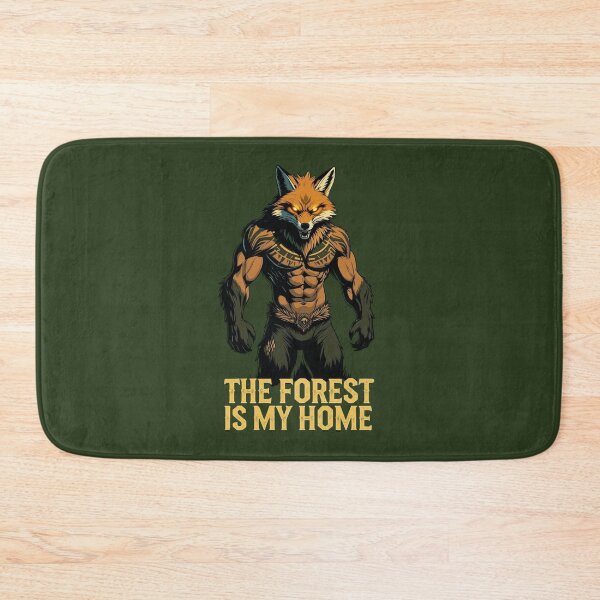 Item preview, Fierce Fox Warrior Survival Design - The Forest Is My Home designed and sold by SnoyTextil.