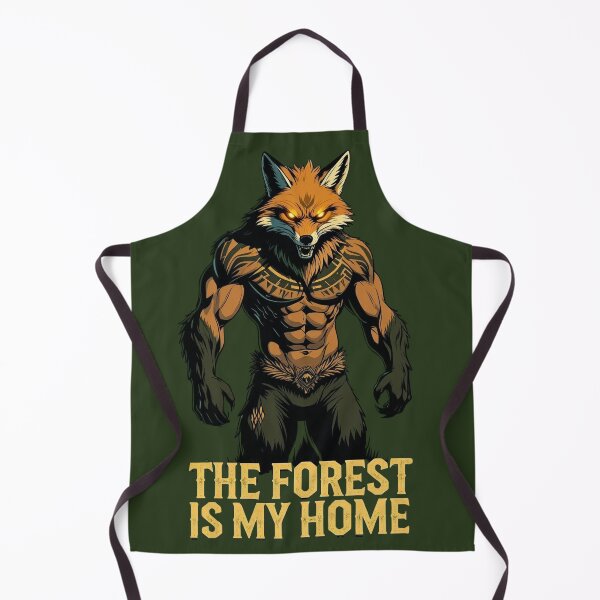 Item preview, Fierce Fox Warrior Survival Design - The Forest Is My Home designed and sold by SnoyTextil.
