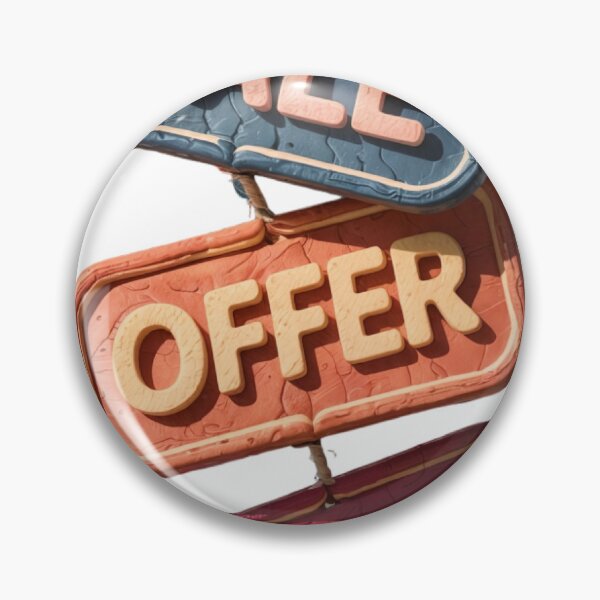 Item preview, Vertical Arrangement of Retro Styled Sale and Offer Signs designed and sold by Creative88Art.