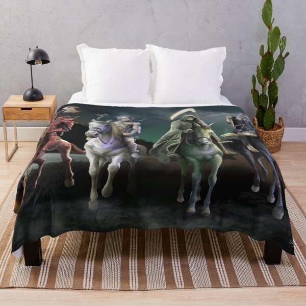 Item preview, The Four Horsemen of the Apocalypse – Dark Symbolic Art designed and sold by ruizma.