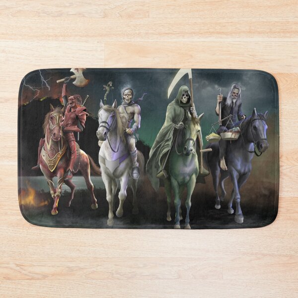 Item preview, The Four Horsemen of the Apocalypse – Dark Symbolic Art designed and sold by ruizma.