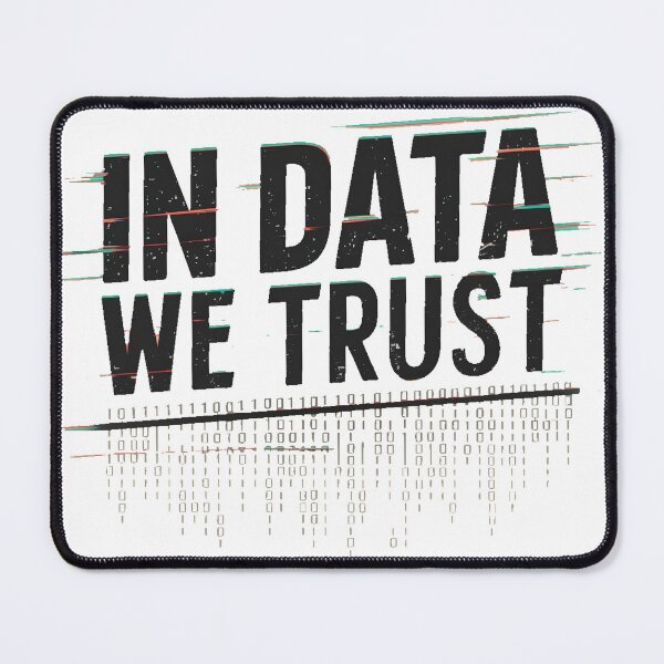 Item preview, In Data We Trust designed and sold by PlanetMarker.