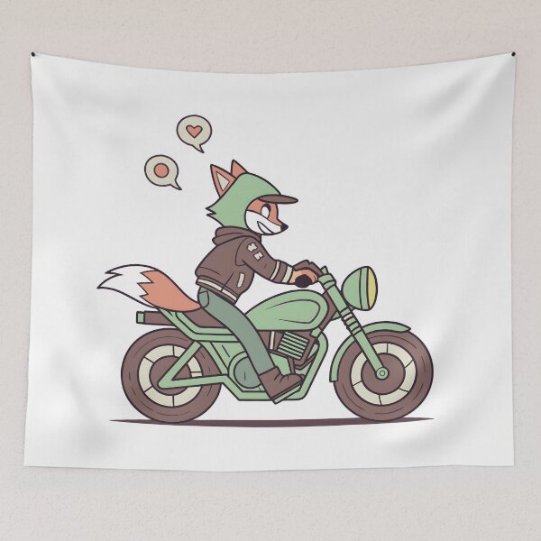 Item preview, Fox Moto Vibes designed and sold by Fadi Alyaldani.