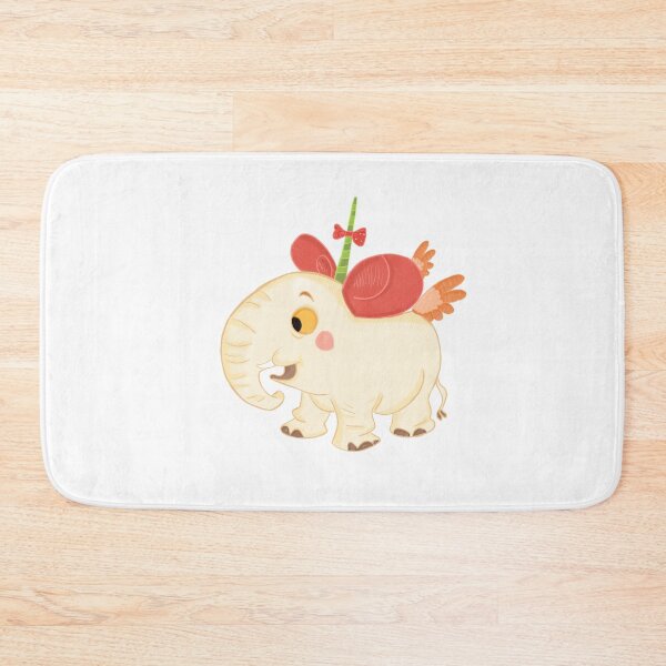 Item preview, Pastel Happy Elephant Sticker designed and sold by Iqrapixels.