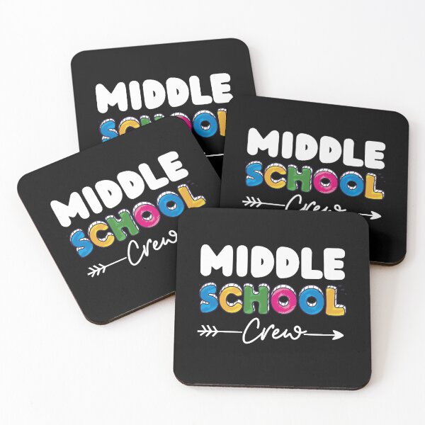 Item preview,   Middle School Crew Retro Funny Teacher Student designed and sold by ZACK ART.