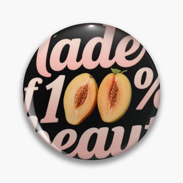Item preview, Pink Cursive Text with Melon Slices and Torn Paper Effect Design designed and sold by Creative88Art.