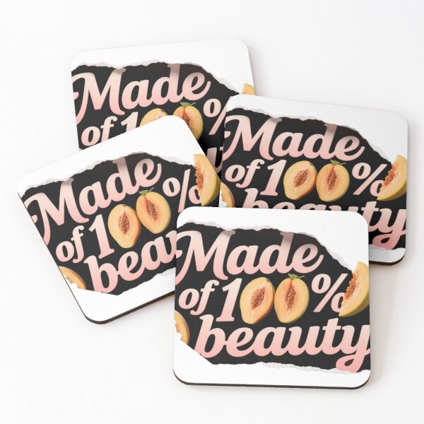 Item preview, Pink Cursive Text with Melon Slices and Torn Paper Effect Design designed and sold by Creative88Art.