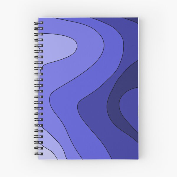 Item preview, Aesthetic blue wave pattern designed and sold by TAbstractDesign.