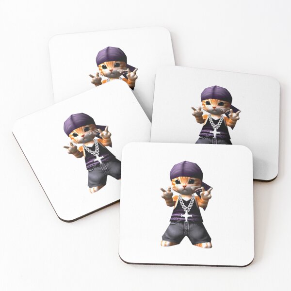 Item preview, hip-hop kitten  designed and sold by moangani.