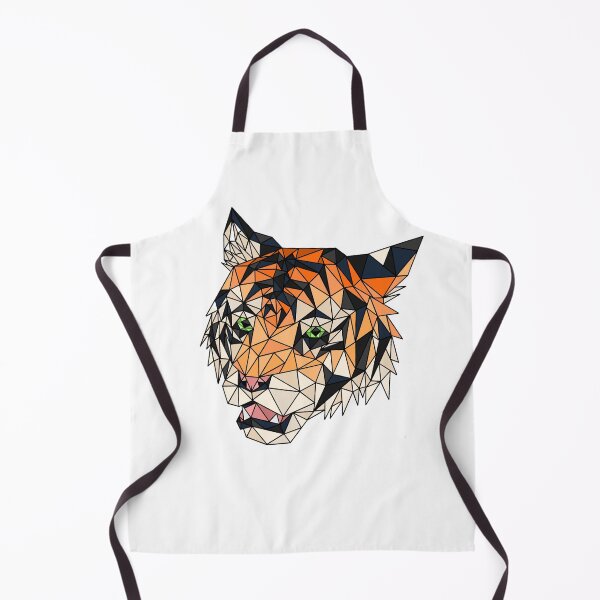 Item preview, Low Poly Tiger Face Art designed and sold by PotsandPens.