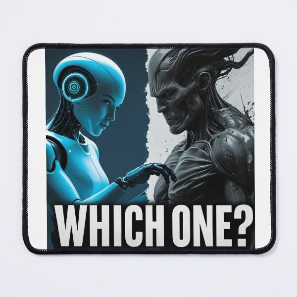 Item preview, Which One? The Dual Faces of Artificial Intelligence designed and sold by smitke.
