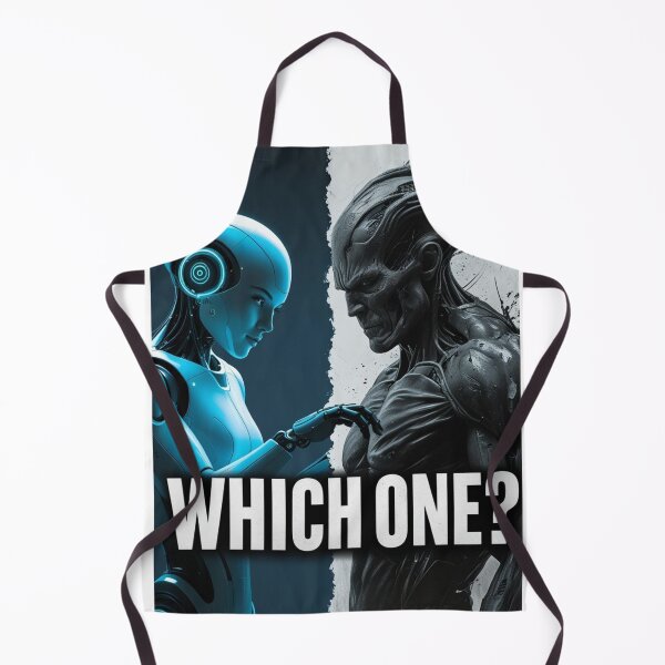 Item preview, Which One? The Dual Faces of Artificial Intelligence designed and sold by smitke.
