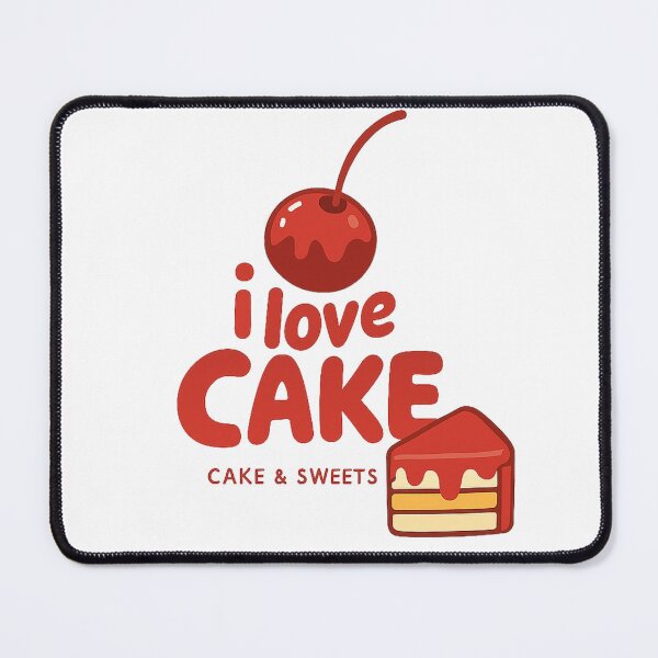 Item preview, Cute Modern Cake Logo with Cherry and Slice designed and sold by Khamique.