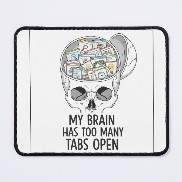 Item preview, Overloaded Mind designed and sold by bumblebeebooks3.