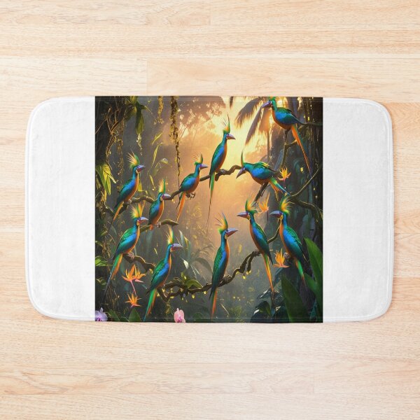 Item preview, Tropical Birds of Paradise Sunrise Dance designed and sold by Max Store.