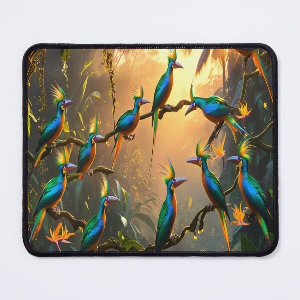Item preview, Tropical Birds of Paradise Sunrise Dance designed and sold by Max Store.