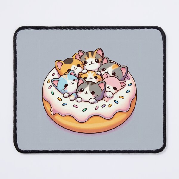 Item preview, Donut-Kitty Cuddle Squad designed and sold by mariacatsfan.