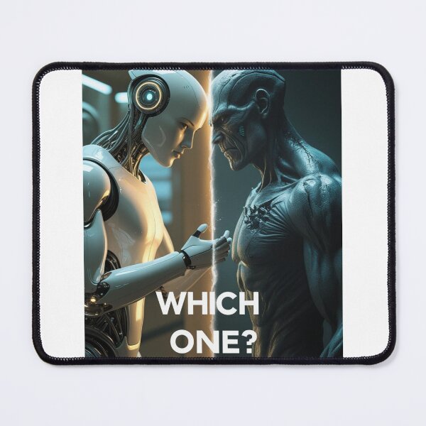 Item preview, Which One? The Dual Faces of Artificial Intelligence designed and sold by smitke.