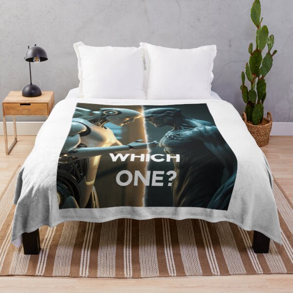 Item preview, Which One? The Dual Faces of Artificial Intelligence designed and sold by smitke.