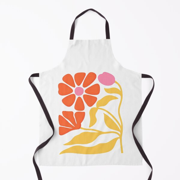 Item preview, Colorful Cutout Flower with Orange and Pink Petals designed and sold by ArtfulWeave.