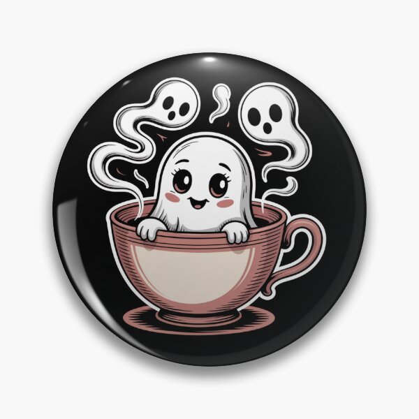 Item preview, Ghost in Tea Cup designed and sold by theartfulaspie.